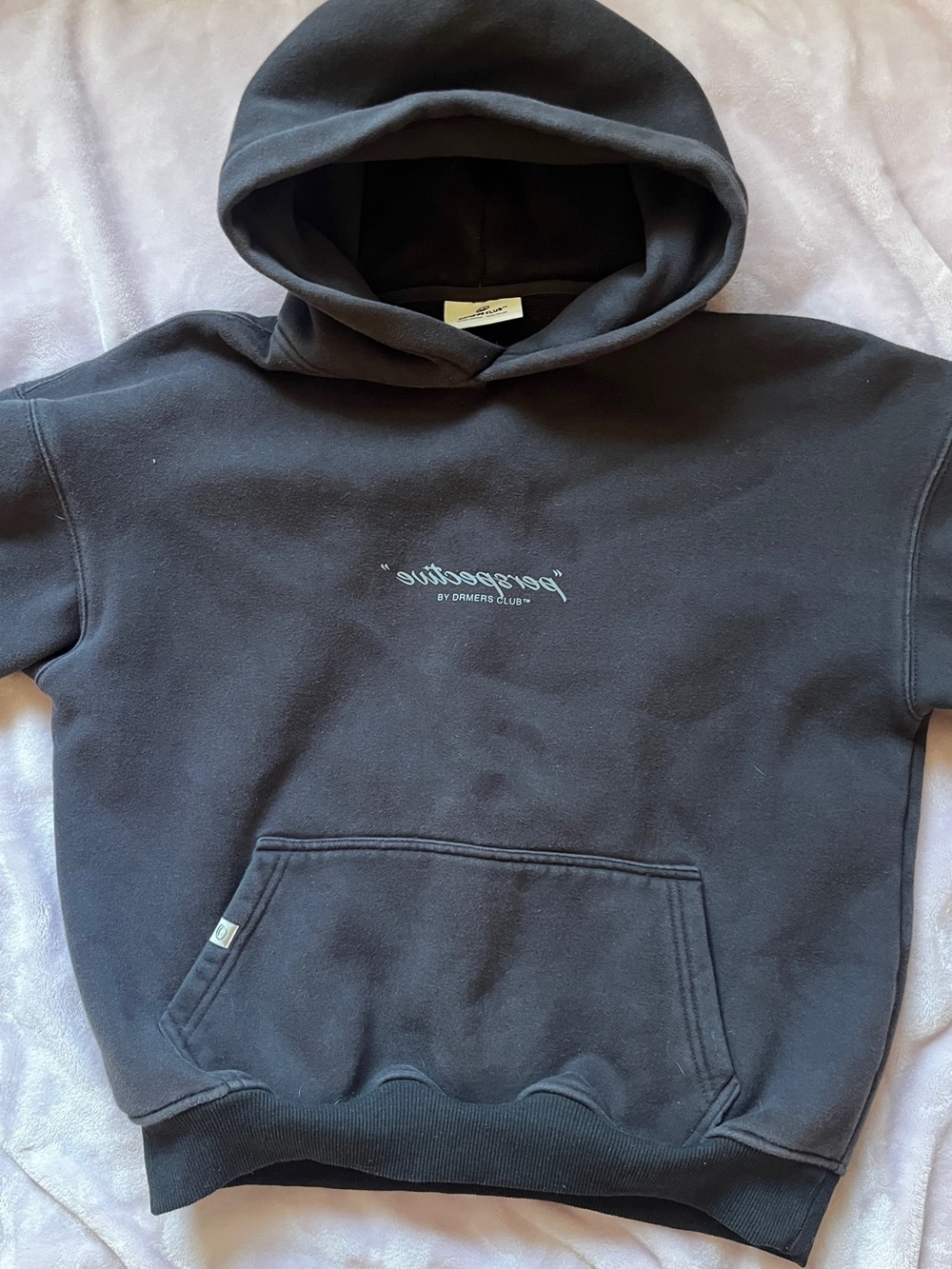 dark grey drmrs club hoodie